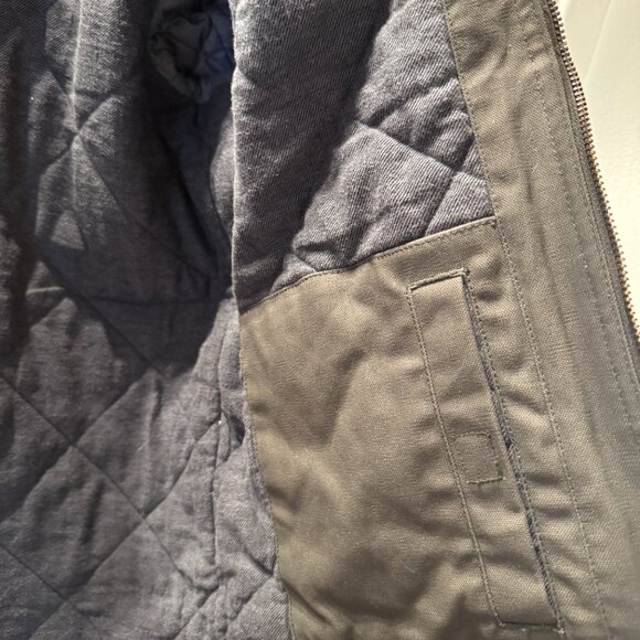 Mens Small Eisenhower Forest Green Dickies Waxed Jacket / Chore Coat. Excellent! - Picture 5 of 9